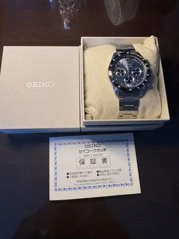 SELECTION 손목시계 남성용 크로노그래프 SBTR027