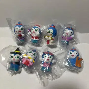 호빵맨 코킨짱 손가락 인형 반다이 미사용 새상품 8체 세트