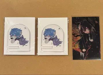 아크네코 아크릴 스탠드 키 클리어 카드 바스티안