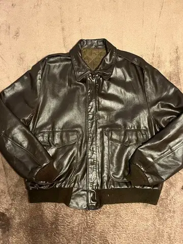 A-2 G-1 타입 가죽 자켓 시어스 봄버 플라이트 자켓