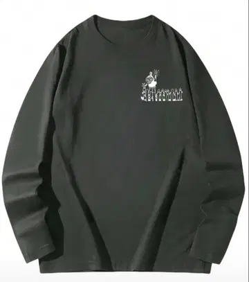 무민 시리즈, 미이와 스너프킨 블랙 긴팔 티셔츠