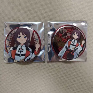 걸즈밴드크라이 트레이딩 메탈릭 캔뱃지 이세리 니나