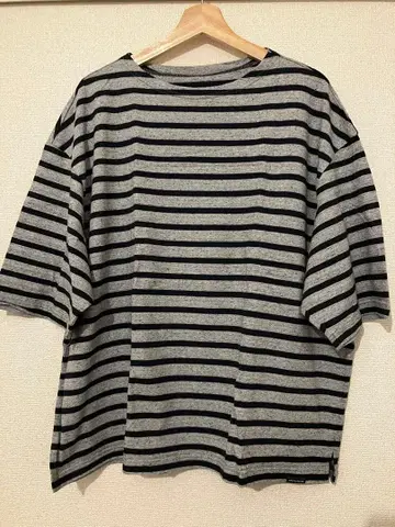 UpcycleLino / BASIC 천축 보더 바스크 T셔츠