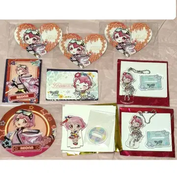 레오나 굿즈 모음 아크릴 스탠드 아크릴 키링 스티커 코스터 프리파라