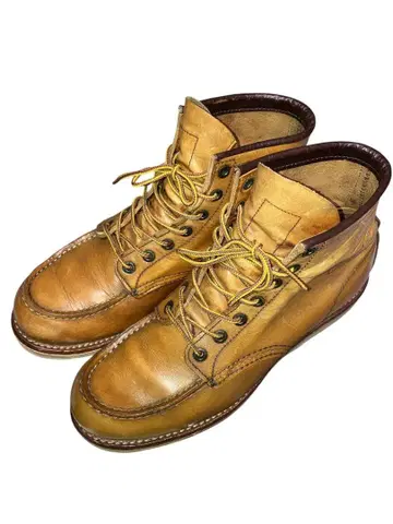 RED WING 875 6인치 모크 토 오로 레거시 USA 제조