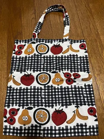 푸푸레 토트백 후르츠 바스켓 딸기 바나나