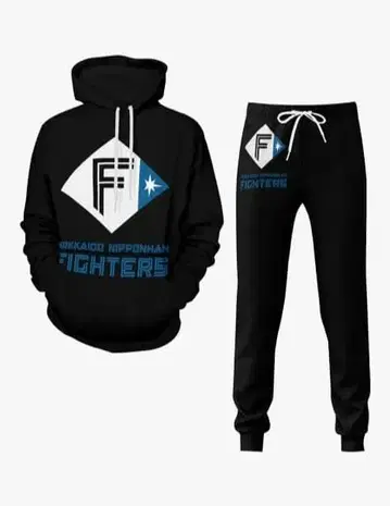 일본햄 파이터즈, 후드티 상하의 2세트 긴팔