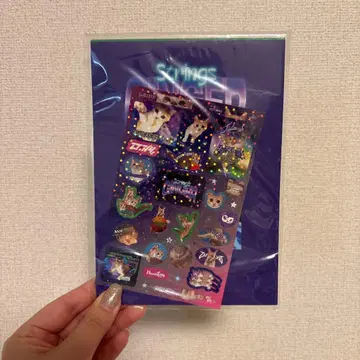 최종 가격 계속 한밤중이면 좋을 텐데. 생강 스트링 스티커 & 노트