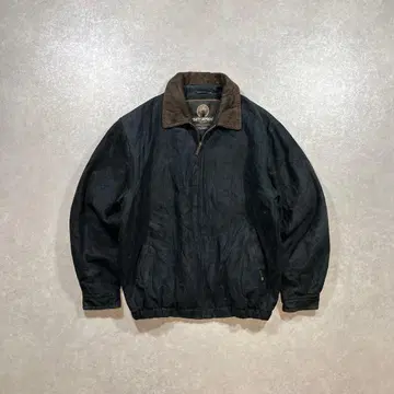 아카이브 블루종 자켓 스웨이드 느낌 블랙 안감 플리스 충전솜 구제 의류