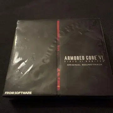 새상품 ARMored Core VI 사운드 트랙