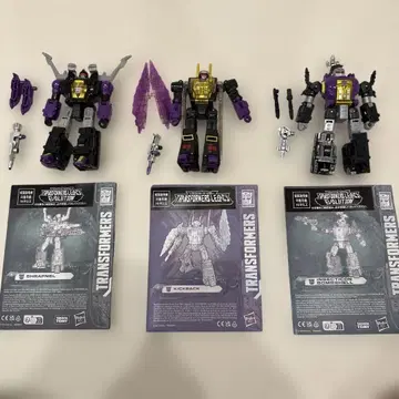 트랜스포머 레거시 킥백 등 3체 세트 인섹티콘
