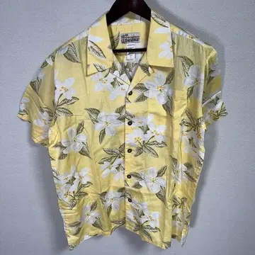 파타로하 pataloha 2007년 오픈 카라 알로하 셔츠 코튼 반팔