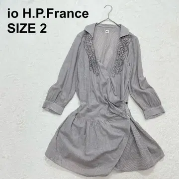 이오 아쉬페 프랑스 카슈쿨 프릴 블라우스 스트라이프 (665)