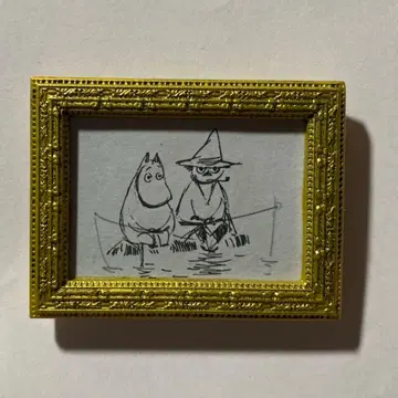 무민 액자 마그넷 낚시 아트 프레임