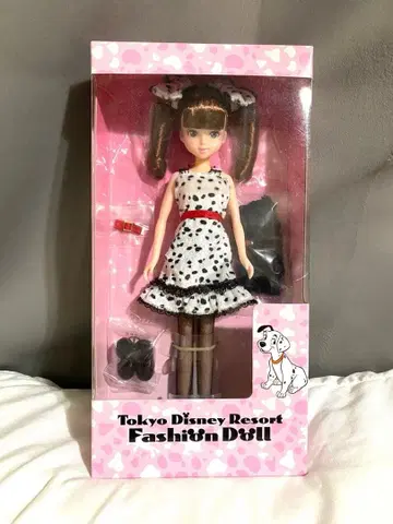 도쿄 디즈니 리조트 패션 인형 리카짱 101마리 강아지