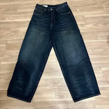 ZARA 배기 와이드 핏 데님 팬츠