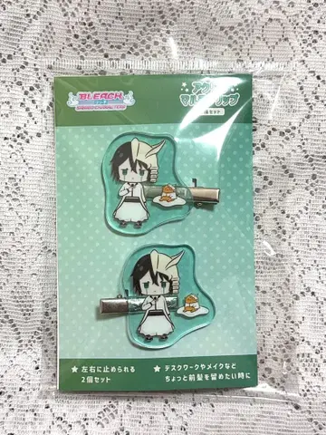 BLEACH 산리오 한정판 헤어 클립 2종 세트 구데타마 우르키오라