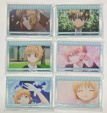 CC 사쿠라 카드캡터 사쿠라 쌓기 블록 6개