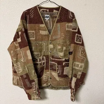 AIE M 사이즈 추상 패턴 자켓