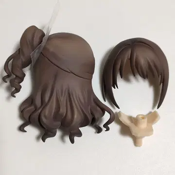 시마무라 우즈키/머리카락 부품(사이드 포니/브라운/롱) 넨도로이드 코~데