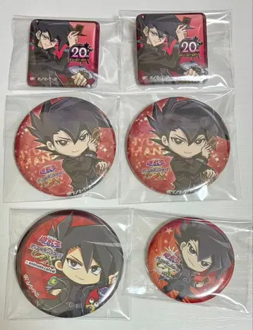 유희왕 GX 만죠메 쥰 캔뱃지