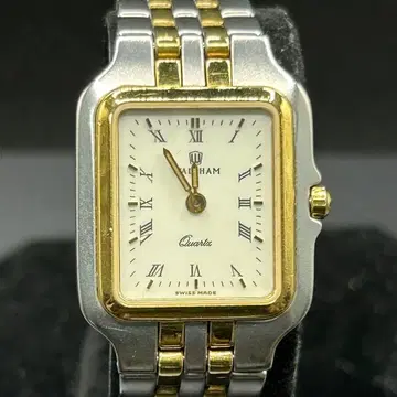 배터리 교환 완료 월쌈 WALTHAM 쿼츠 여성용 손목시계 20mm