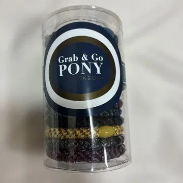 Grab&go PONY 헤어밴드 포니테일 튜브 13개입