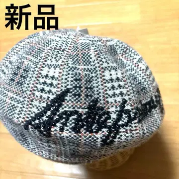 ANTEPRIMA 체크 무늬 베레모 새상품