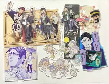 골든 카무이 아크릴 스탠드 세트 로손 100주년 기념 산리오 콜라보