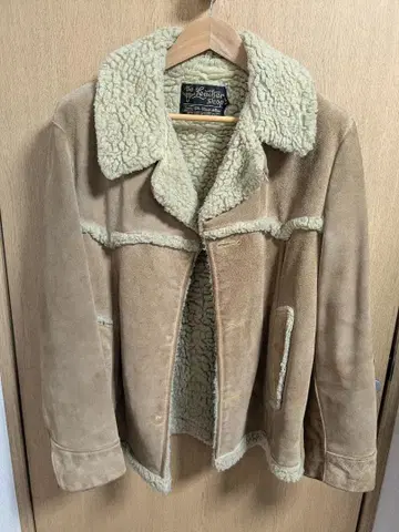 더 레더 샵 시어스 스웨이드 가죽 코트