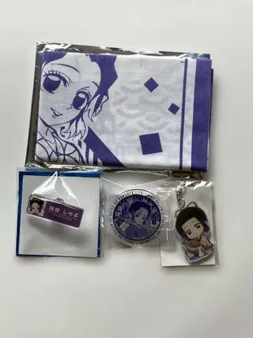 귀멸의 칼날 코쵸우 시노부 극락탕 OSAKA 메트로 수건 아크릴