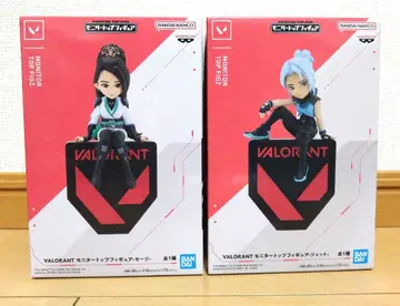 VALORANT 모니터 탑 피규어 제트 세이지 2체 세트 새상품
