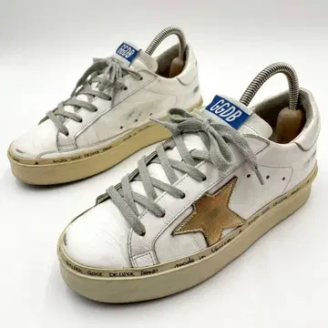 골든구스 스니커즈 통굽 Hi Star 23.0cm 화이트 Y1577