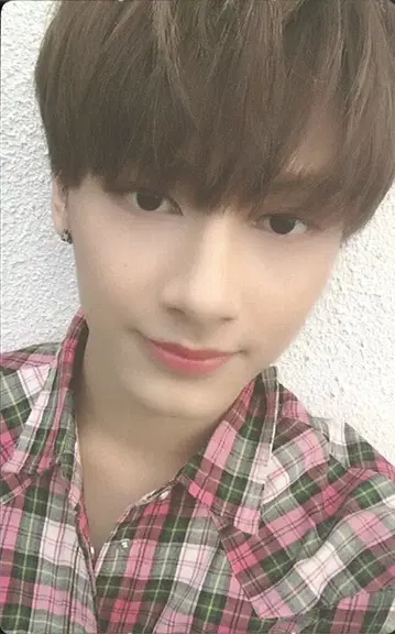 SEVENTEEN YOU MAKE MY DAY JUN 트레이딩 카드 핑크