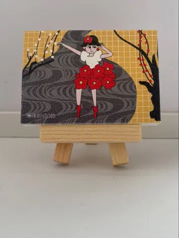 비쥬튠! [홍백매도 병풍 그래프] NHK 미니 캔버스