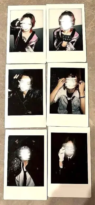 꿈 먹는 neon 사쿠 솔로 폴라로이드