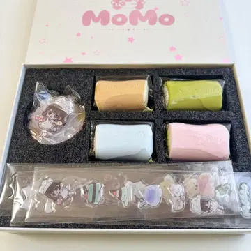 [미사용] momo 홋코리 스퀴즈 미니 롤케이크 BOX 세트