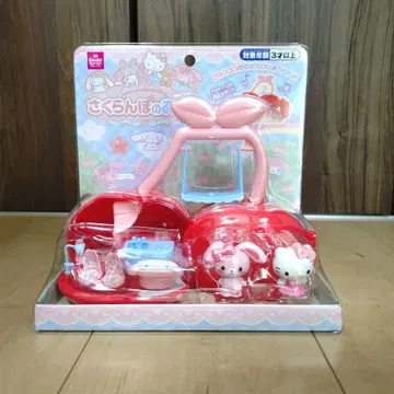 산리오 체리 하우스 헬로키티 봉봉리본 시나모롤