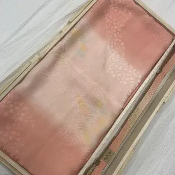 7384 따오기색 오비매듭 오비올림 세트 순수 실크 봄 입학식 호몬기