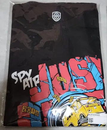 SPYAIR T셔츠 흑먹색 L사이즈 미사용 새상품
