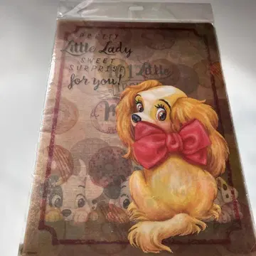 디즈니 레이디와 트럼프 플루토 101 나나 클리어 파일 4장 세트