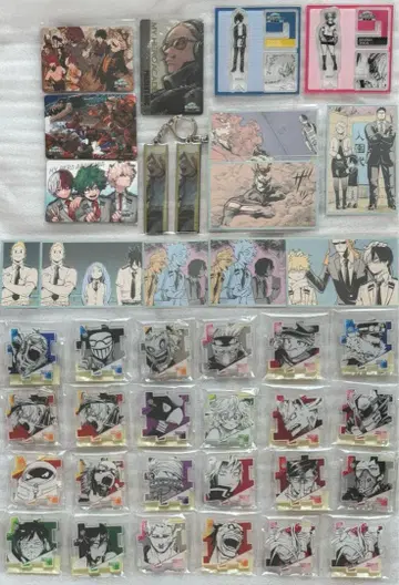 히로아카 원화전 마그넷 아크릴 퍼즐 메탈 키링