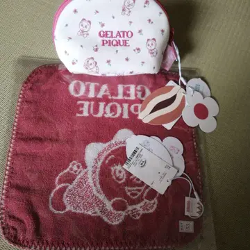 GELATO PIQUE 도라에몽 파우치와 핸드 타월 세트