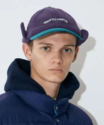 SEDAN ALL PURPOSE 귀마개 플리스 캡 보라색