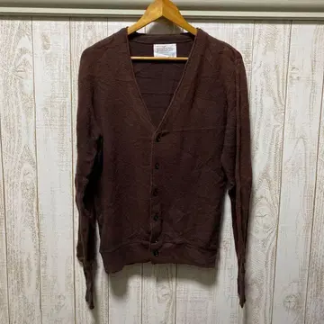 Jantzen 가디건 70년대 브라운 M 사이즈