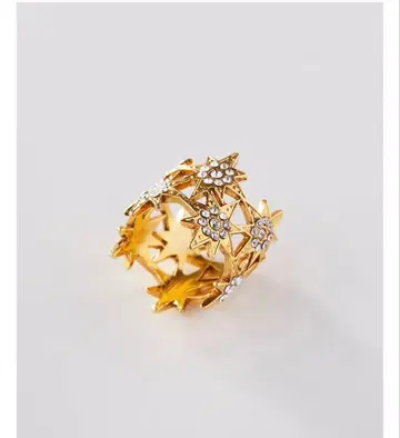 STAR ring 골드 ADER.bijoux