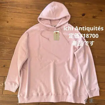 정가 18700엔 이치앤티크 오버 사이즈 후드티 새상품