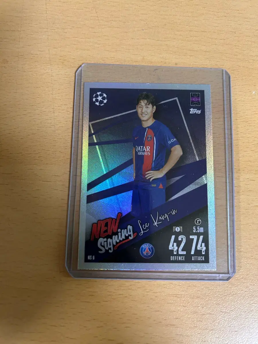Topps 이강인 New Signing 축구 카드