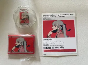 DECO*27 스티커 아크릴 키링 뱀파이어와 컴팩트 거울