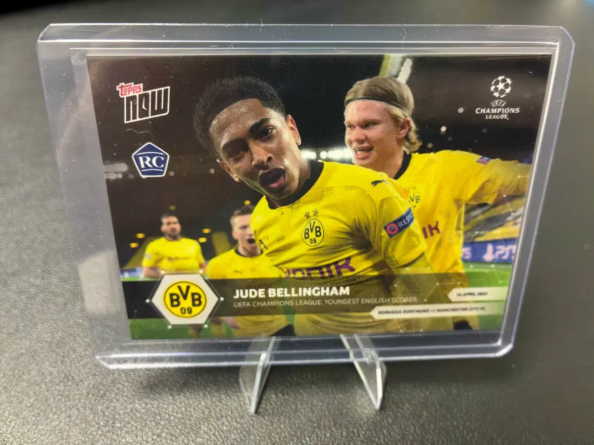 Topps Now 탑스나우 벨링엄 홀란드 루키 RC 카드